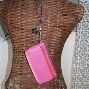 Pink & Orange Coach Wallet